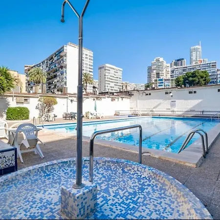 Апартаменты California En Benidorm, 1 Min Playa Levante, Wi-fi, Ac Y Parking